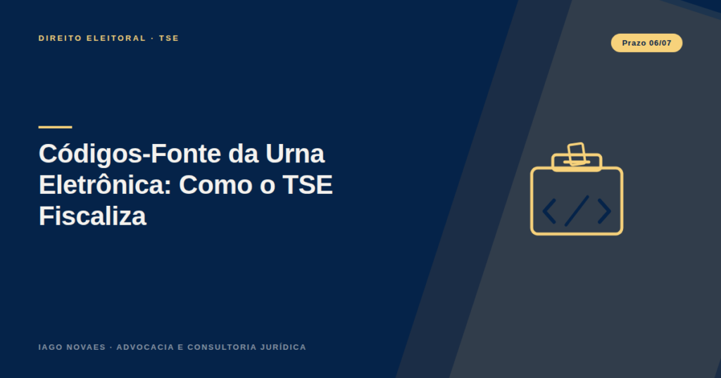 Códigos-Fonte da Urna Eletrônica: Como o TSE Fiscaliza os Sistemas Eleitorais